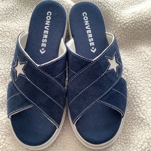 Converse One Star Sandalism, navy, 9